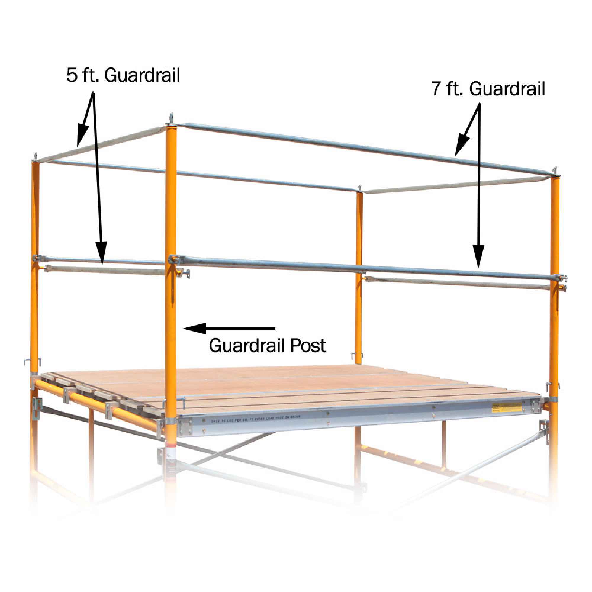 6' Rolling Scaffold Tower Badger Ladder & Scaffold